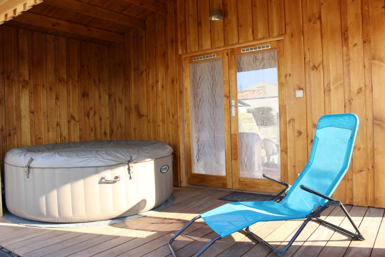 Chalet Esprit Zen Et Nature Avec Spa Saint-Hilaire-de-Riez Εξωτερικό φωτογραφία